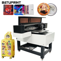 Imprimante à plat UV6090 et machine de transfert UV DTF avec 3 têtes Epson I3200-U1 pour logos de vêtements, étiquettes, films TPU et autocollants