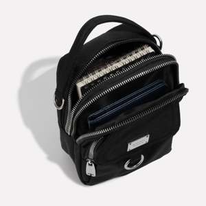 Sac à bandoulière Iris élégant pour femme, style preppy/vintage/japonais/bohème, double fermeture éclair, chaîne, cuir perlé/PU pour l'été - Product Image 2