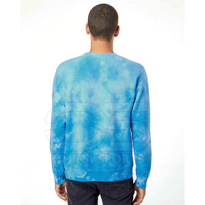 Hombres Tie Dye Sudadera Patrón Teñido a Mano Pullover Para Retro Vintage Y Hip Hop Street Style - Product Image 6