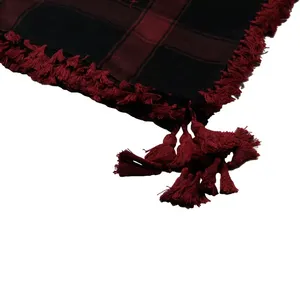 Shemagh-Pañuelo para la cabeza para hombre, 100% algodón, shemagh, desierto, árabe, ODM, keffiyeh - Product Image 3