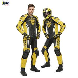 Motorbike Racing Suit High <b>Performance</b> Leather Windproof Plus Size <b>Protective</b> Gear for Men - Product Image 5