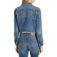 Chaqueta Vaquera Transpirable de Manga Larga con Botones para Mujer, Estilo Urbano, Otoño Invierno, Alta Calidad, Personalizable