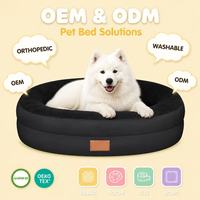 Offre Spéciale – Grand Lit Orthopédique XXL en Éponge Écologique pour Chien et Chat – Matelas Lavable pour Animaux de Compagnie – Idéal pour Races Géantes – Usage Intérieur