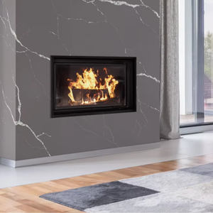 Dalle en quartz Calacatta gris foncé de luxe de qualité supérieure, surface solide en pierre pour les comptoirs de cuisine, les murs, les sols, les applications intérieures de la maison - Product Image 1