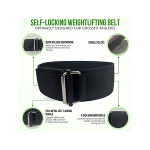 Ceinture de gymnastique en nylon avec logo personnalisé équipement de fitness d'haltérophilie en néoprène pour hommes et femmes pour l'haltérophilie - Product Image 6