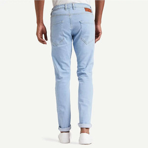 Créez votre propre logo Pantalon en jean imprimé entièrement personnalisé Pantalon en jean confortable du fournisseur direct d'usine - Product Image 2