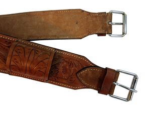 Caldo di stagione in vera pelle 100% per cavalli con fibbia quadrata con Design occidentale imbottitura da sella facile da indossare - Product Image 4