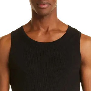 Meilleure vente Débardeur pour homme Premium 100% coton Style décontracté Qualité supérieure Tissage tricoté Impression personnalisée Dernier style - Product Image 4