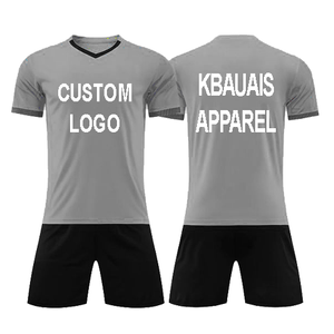 Custom Eco-Friendly Athletic Soccer Wear Set for Men Cotton/Polyester Blend Custom Logo & Team Details OEM Service - Product Image 2