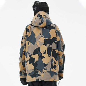 OEM personalizado 2025 fabricantes de camuflaje chaqueta de esquí deportes de invierno impermeable aislado chaqueta de esquí nieve ropa de esquí para los hombres - Product Image 2