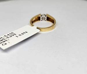 Qualité standard Gwt 5.410 Gm Fine Jewelry Bagues en diamant parfaites pour cadeau de mariage pour la mariée du fournisseur indien - Product Image 5