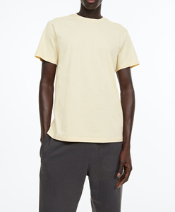 Mock Neck Custom Logo Drop Shoulder <b>Heavyweight</b> Cotton Oversized Custom Streetwear <b>T</b>-<b>Shirt</b> - Product Image 1