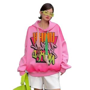 เสื้อฮู้ดผู้หญิงผ้าคอร์ดูรอยคุณภาพสูงขายส่ง พร้อมเชือกผูกเอวพิเศษ โลโก้ด้านหน้า เป็นมิตรกับสิ่งแวดล้อม - Product Image 2