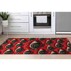 Tapis imprimé motif œil d'horreur, tapis d'entrée moderne antidérapant pour intérieur, tapis en chenille - Product Image 5