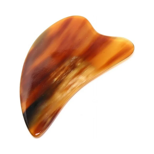 แผ่นแผ่นขัดควายธรรมชาติแผ่นนวดตัวเครื่องกัวซาเครื่องมือสีดำควายเขาควายแผ่นขูดความงาม - Product Image 1