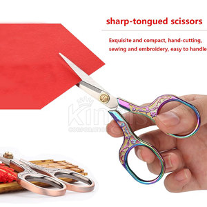 กรรไกรปักลายรุ่นใหม่ ขอบเรียบ สำหรับงานปักและงานตัดเย็บ - Product Image 4