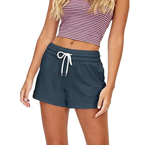 Nouvel Arrivage Shorts Homme Respirants Vente en Gros Tenue Décontractée Légers Taille Élastique Couleur Unie Style Urbain - Product Image 5