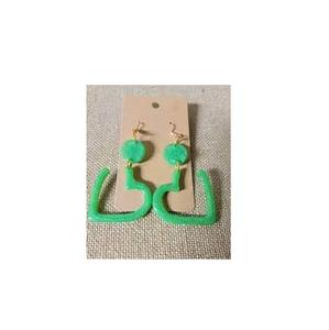 Pendientes de Resina Epoxi de Primera Calidad en Venta, Diseño Personalizado, Fabricación Artesanal para Mujer, Decoración de Aniversario de Bodas - Product Image 5