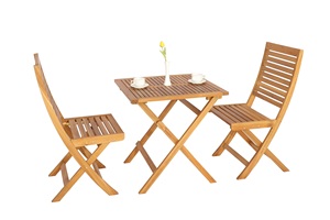 Ensemble de bistrot Garnitura conçu avec une table et des chaises compactes, sièges confortables et utilisation pratique pour les espaces intérieurs et extérieurs - Product Image 4