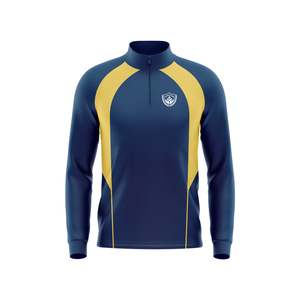 Factory Direct Custom 1/4 Quarter Zip Vêtements gaéliques pour hommes GAA Hurling Halfzip top Midlayer LGFA Top - Product Image 1