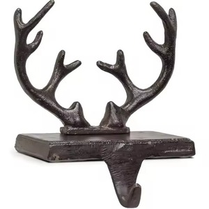 ที่แขวนถุงน่องโลหะเคลือบผงสำหรับใช้ในบ้านกลางแจ้งวันหยุดตะขอเหล็กกันสนิมสำหรับเทศกาลคริสต์มาส - Product Image 4