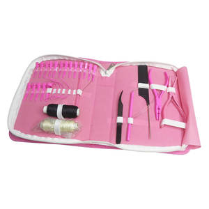 Meilleur prix, nouveau kit d'extension de cheveux, petites et grandes pinces à cheveux durables en acier inoxydable avec logo personnalisé pour le travail en salon - Product Image 6