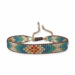 Colorful Seed <b>Beads</b> Round Shape <b>Bracelet</b> High-quality Seed <b>Beads</b> for Embroidery <b>Bracelets</b> Vintage Style Beaded <b>Bracelet</b> - Product Image 3