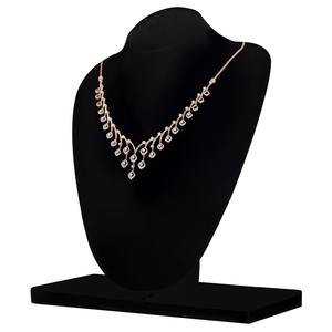 Collar de Diamantes de 18 Quilates con Certificación IGI, Diseño Solitario Elegante en Oro Blanco, Amarillo y Rosa para una Belleza Atemporal - Product Image 3