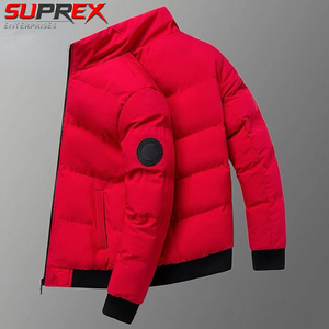 Chaqueta Acolchada Ligera con Capucha para Hombre, de Alta Visibilidad, Cálida, Cortavientos, Impermeable, con Cierre, para Invierno, Casual, para Exteriores - Product Image 2