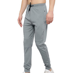 กางเกงขายาวผู้ชายทรงตรงโค้งตรงเอวมีกระเป๋าด้านข้างกางเกงออกกำลังกาย - Product Image 6