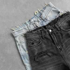 Édition Short en jean déchiré et prêt - Product Image 6
