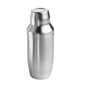 Shaker à cocktails moderne de 24 onces en acier inoxydable brossé avec motif floral, élégant pour bar à domicile, emballage - Product Image 6