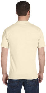 เสื้อยืดผู้ชายสไตล์สตรีทโอเวอร์ไซส์สำหรับฤดูร้อน ระบายอากาศได้ดี ผลิตจากผ้าฝ้าย 100% เป็นมิตรกับสิ่งแวดล้อม พิมพ์ลายตัวอักษรโลโก้ตามสั่ง แบบถัก - Product Image 2