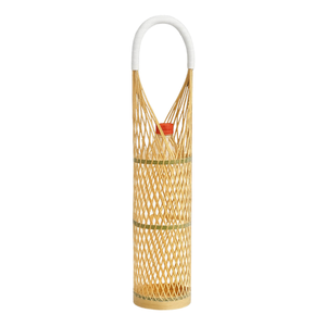 Support à bouteilles de vin en bambou fait main, écologique, en bois naturel, avec logo personnalisé, marque OEM pour cuisine, bar, salle à manger - Product Image 4