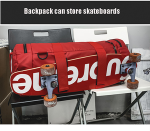 Sac à dos de sport pour hommes avec sangles pour skateboard Compartiment à chaussures - Product Image 5