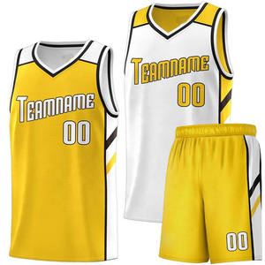 Uniforme de baloncesto para hombre, camiseta y pantalones cortos de secado rápido, transpirables, ligeros, ropa deportiva para entrenamiento y competición en equipo - Product Image 1