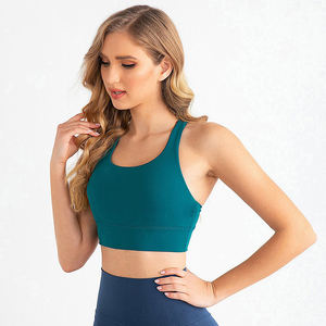 Soutien-gorge de sport léger sans couture à soutien élevé pour femmes Impression de logo personnalisé Gym Fitness Wear XS Yoga Respirant de haute qualité - Product Image 3