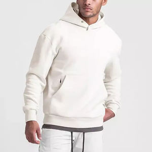 Nouveauté : Sweat à capuche pour homme en coton épais et polaire, imperméable et respirant, fabriqué au Pakistan, prix d'usine, meilleure vente - Product Image 3