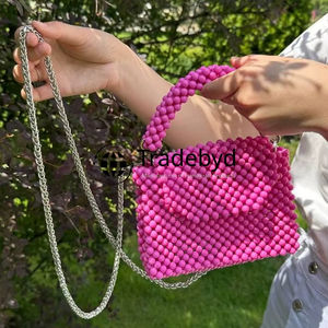 Resin and Pearl <b>Clutch</b> <b>Bag</b> <b>for</b> Women Designer Handmade Evening Purse Ideal <b>for</b> Events Gifting and Fashion by Tradebyd - Product Image 1
