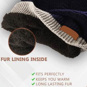 Bonnet en laine épais et doux pour homme, bonnet chaud pour le cou, bonnet d'hiver pour homme, bonnet d'hiver de meilleure qualité - Product Image 3