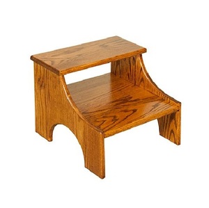 Tabouret d'escalier en bois robuste et durable, fabriqué à la main, idéal pour atteindre les armoires, les étagères hautes, les garde-manger et les tâches quotidiennes - Product Image 2