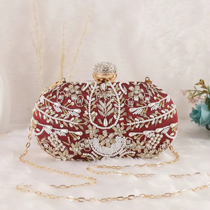 2025 New Women's Bohemian Vintage Summer Portable Clutch <b>Wallet</b> Handbag PU Envelope Bag Factory Price - Product Image 1