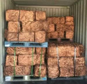 ผู้ค้าส่งเศษลวดทองแดง เศษทองแดงจำนวนมาก เศษลวดทองแดง 99.99% ราคาถูก - Product Image 1