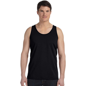 Camiseta sin mangas de estilo minimalista, premium, básica, de color sólido, con costuras laterales, informal, para hombres, mujeres, unisex. - Product Image 5