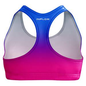 Top Corto Halter para Mujer, Color Azul Marino, con Logotipo Personalizado, Transpirable, Talla Grande, Ligero, Elástico, Suave como la Mantequilla, para Ejercicio Físico - Product Image 2