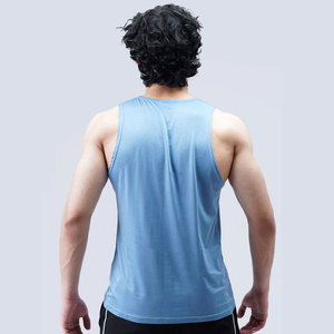 Bas quantité minimale de commande respirant vente chaude hommes débardeur à vendre en ligne nouveauté vêtements de fitness meilleure qualité hommes débardeur - Product Image 3