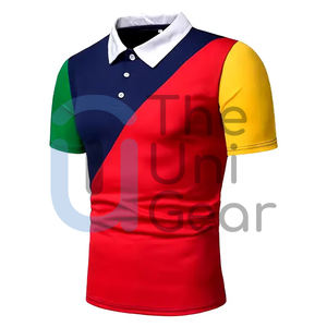 เสื้อผู้ชายถักคุณภาพสูงแบบใหม่ สำหรับใส่ลำลอง เล่นกีฬา ออกกำลังกาย ตีกอล์ฟ แห้งเร็ว ขายส่ง - Product Image 4