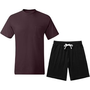 Nouveau 2025 été hommes décontracté sport ensemble t-shirts et shorts, ensembles de t-shirts en gros - Product Image 6