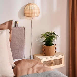 Lámpara de Pared de Ratán Clásica en Oferta, Lámpara de Techo Tipo Cúpula para Hotel y Restaurante, Mini Lámpara de Pared Vintage, Diseño y Tamaño Personalizados - Product Image 3