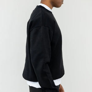 Sweat-shirt à capuche court et ample en coton French Terry vintage délavé à l'acide, de haute qualité, personnalisé, pour hommes, 2026 - Product Image 5